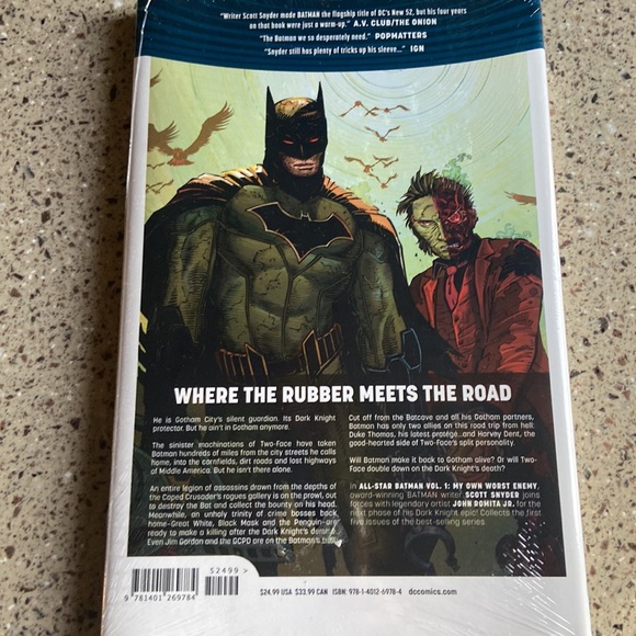 Brand new in wrap. Batman hardcover book. - Picture 2 of 2